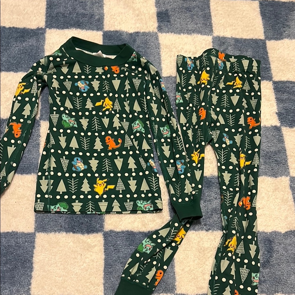 Pokemon Holiday pajamas- Hanna Andersson size 5